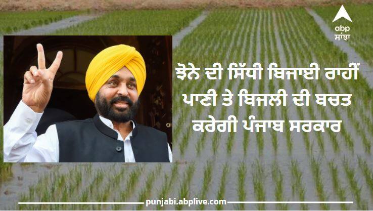 Punjab News: Punjab Government has been set for direct sowing on 67 thousand hectares of land in Amritsar ਝੋਨੇ ਦੀ ਸਿੱਧੀ ਬਿਜਾਈ ਰਾਹੀਂ ਪਾਣੀ ਤੇ ਬਿਜਲੀ ਦੀ ਬਚਤ ਕਰੇਗੀ ਪੰਜਾਬ ਸਰਕਾਰ, ਜ਼ਿਲ੍ਹਾ ਪੱਧਰ 'ਤੇ ਮਿਥੇ ਟੀਚੇ