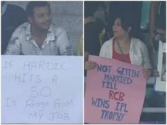 RCBના ખિતાબ જીતવા પર લગ્ન, તો હાર્દિકની ફિફ્ટી પર નોકરી છોડી દીધી, આ છે સિઝનના બેસ્ટ પોસ્ટર