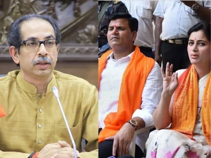 maharashtra political marathi news mp navneet ravi rana criticized uddhav thackeray hanuman chalisa path in delhi Navneet Rana : 