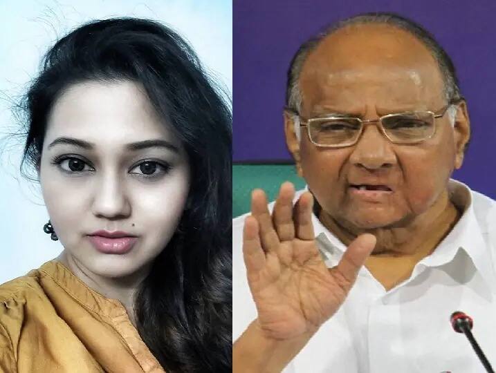 Maharashtra News  Sharad Pawar reaction  on Ketaki Chitale i dont know her Sharad Pawar on Ketaki Chitale :  केतकीला ओळखत नाही,  शरद पवारांची पहिली प्रतिक्रिया