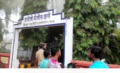 Dapoli Fire PHOTO : दापोली पोलिस स्थानकात भीषण आगीचा थरार