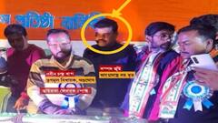 West Bardhaman: অস্ত্র-সহ দুষ্কৃতীর সঙ্গে তৃণমূল বিধায়কের ছবি ভাইরাল, তুঙ্গে রাজনৈতিক তরজা।Bangla News