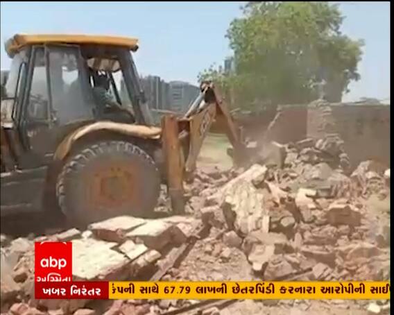 અમદાવાદમાં AMCની દબાણો દૂર કરવાની ઝુંબેશ