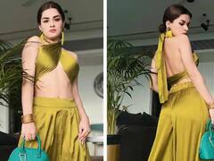 Avneet Kaur Photos: અવનીત કૌરે ગ્રીન આઉટફિટમાં કરાવ્યું ગ્લેમરસ ફોટોશૂટ