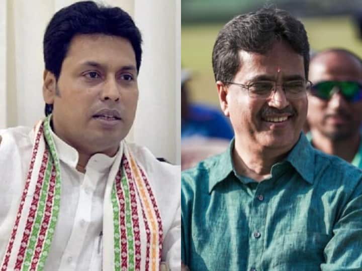 Congratulating Manik Saha as the leader of the legislature party,said Biplab Deb, thanked the high command