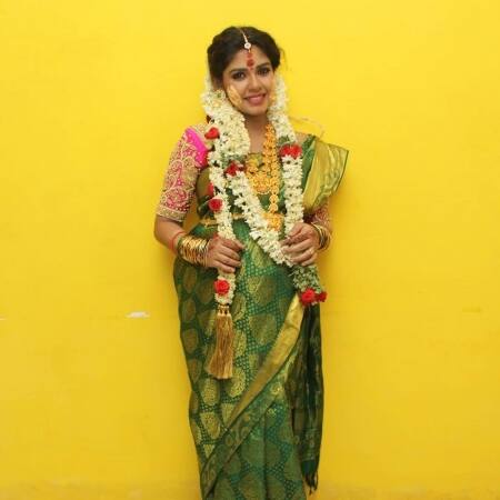 நடிகை ஹேமா ராஜ்குமார்