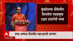 CM Uddhav Thackeray यांच्या निशाण्यावर आज कोण? ठाकरेंची आज मुंबईत सभा : ABP Majha