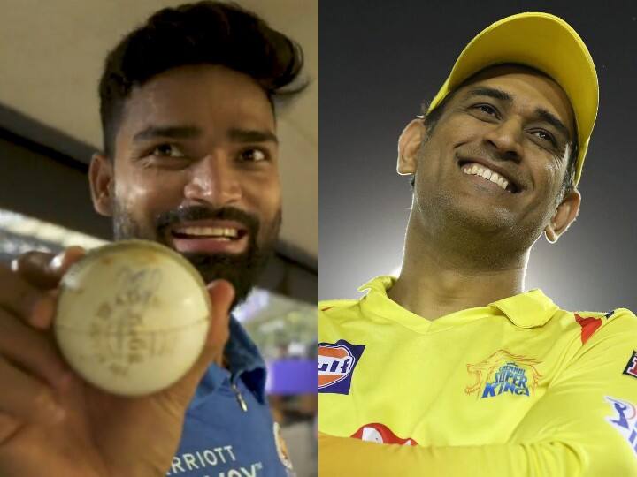 IPL 2022: चेन्नई को हराने वाले गेंदबाज को धोनी ने दिया 'स्पेशल गिफ्ट', वीडियो में देखें मुंबई के खिलाड़ी का रिएक्शन