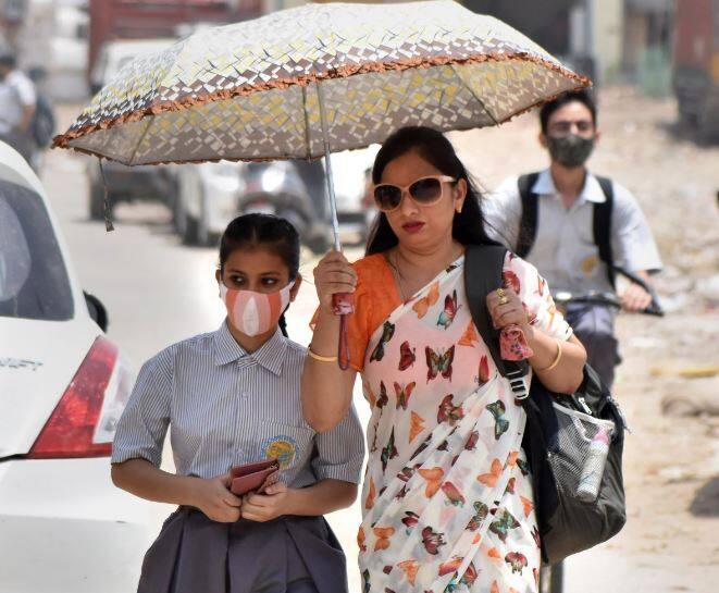 Delhi-NCR Weather Forecast: today weather and pollution report of delhi noida gurugram 15 may, Orange alert for heat wave in delhi Delhi-NCR Weather Forecast: दिल्ली में शनिवार को गर्मी ने खूब सताया, जानें- अब अगले 5 दिनों तक कैसा रहेगा मौसम