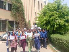 Jaipur: बीमा भवन को लेकर सड़क पर उतरे कर्मचारी, सरकार को दी उग्र आंदोलन की चेतावनी, जानिए पूरा मामला
