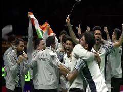 India Wins Thomas Cup 2022: தாமஸ் கோப்பை வென்று வரலாற்று சாதனை படைத்த இந்திய அணி... ட்விட்டரில் குவியும் பாராட்டு மழை..
