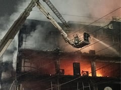 Mundka Fire: Delhi Police Arrest Building Owner Absconding After Blaze That Killed 27