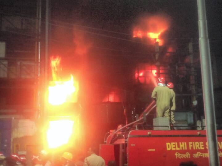 Delhi: Fire Fighting Continues Several Hours After Blaze Reported At Narela Factory, No Casualties Delhi: Fire Fighting Continues Several Hours After Blaze Reported At Narela Factory, No Casualties