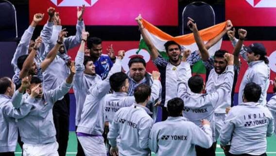 Thomas Cup : টমাস কাপে ইতিহাস গড়ার পথে ভারত। Bangla News