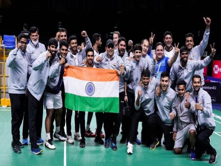 Central Government has announced a cash prize of Rs 1 crore for the Indian team that wins the Thomas Cup Badminton Championship Thomas Cup 2022 Winner: வரலாறு சாதனை படைத்த இந்திய அணி... உற்சாகமளிக்க மத்திய அரசு 1 கோடி அறிவிப்பு!