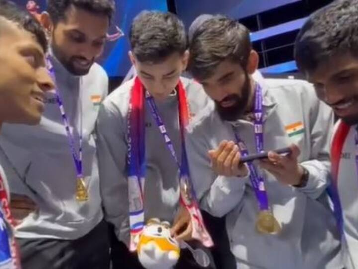 Thomas Cup 2022 Final: PM Modi Interacts With Team India After Historic Title Win In Thomas Cup 2022 Final, Video Surfaces PM Modi Interacts With Team India After Historic Title Win In Thomas Cup 2022 Final, Video Surfaces