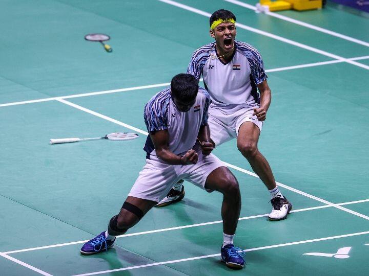 नंतर दुसऱ्या पुरुष दुहेरी सामन्यात भारतीय बॅडमिंटनपटू जोडी सात्त्विकसाईराज रंकीरेड्डी आणि चिराग शेट्टीने विजय मिळवला.