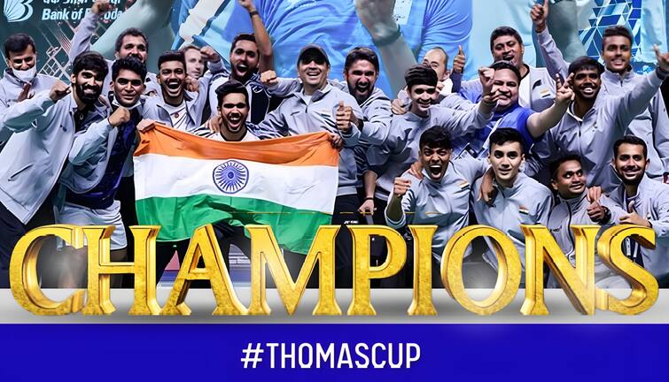 India wins Thomas Cup 2022 historic win against Indonesia 3-0 as Kidambi Srikanth wins against Jonathan Christie all 3 matches mens single and mixed doubles India Wins Thomas Cup 2022: ইতিহাস ভারতের, ইন্দোনেশিয়াকে হারিয়ে টমাস কাপে চ্যাম্পিয়ন