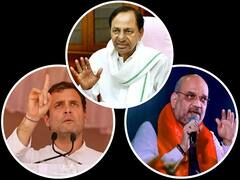 Telangana Politics: మొన్న రాహుల్, నిన్న అమిత్ షా పర్యటనల ఉద్దేశమేంటీ ? జాతీయ పార్టీల టార్గెట్‌గా కేసీఆర్ !