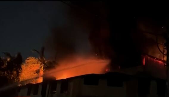 રાજકોટની મોટર ધ વિલેજ હોટલમાં આગ લાગી