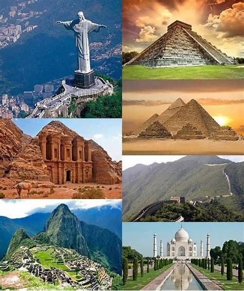 உலக அதிசயங்களின் இருப்பிடங்கள் குறித்து தெரிந்து கொள்வோம்