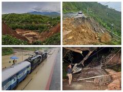 IN PICS | Railway Tracks, Bridges, Roads Flooded In Assam As Heavy Rainfall Throws Life Out Of Gear