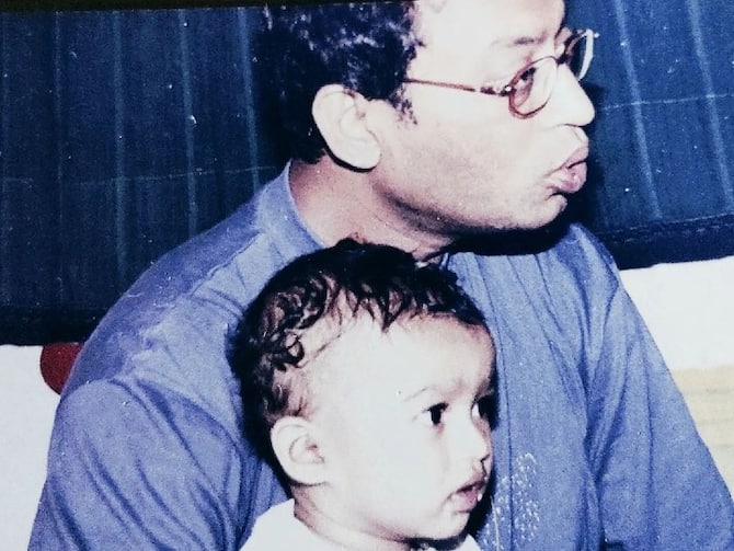 Irrfan Khan's son Babil shares a picture of the late actor with