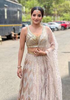 ચણિયા ચોળીમાં ગોર્જિયસ લાગી રહી છે મોનાલીસા, તસવીરો જોતા જ રહી જશો