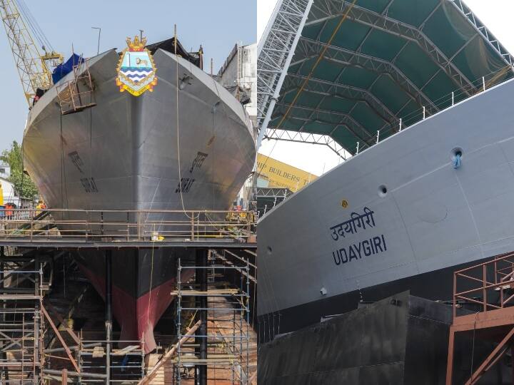 Indian Navy Tomorrow is a historic day in the construction of indigenous warship two frontline warships ANN Indian Navy: स्वदेशी युद्धपोत के निर्माण में कल ऐतिहासिक दिन, समुद्र में भारत की ताकत बढ़ाएंगे ये दो पोत