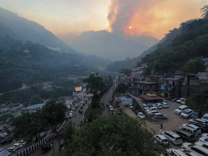 Katra Forest Fire The fierce fire in the forests on Trikuta mountain is not yet under control Katra Forest Fire: त्रिकुटा पर्वत पर जंगलों में लगी भीषण आग पर अब तक काबू नहीं, तीन दिन से बुझाने का काम जारी