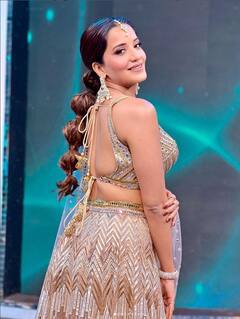 ચણિયા ચોળીમાં ગોર્જિયસ લાગી રહી છે મોનાલીસા, તસવીરો જોતા જ રહી જશો