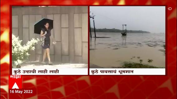 Rains & Heat :कुठे तीव्र ऊन, कुठं पावसाचं धुमशान, सर्वाधिक पाऊस, सर्वाधिक तापमानाची शहरं कोणती?