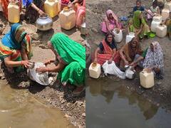 Sehore News: सीएम शिवराज के गृह जिले सीहोर में बढ़ी पानी की किल्लत, सूखी नदी खोदने को मजबूर हुए लोग