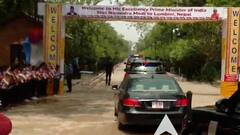 PM Modi in Nepal: Children show enthusiasm as PM greets | ABP News