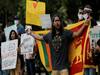 Srilanka Protests: இலங்கையில் மீண்டும் வெடித்த போராட்டம்..! தலைநகரில் காவல்நிலையம் முன் குவிந்த இளைஞர்கள்..!