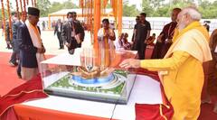 PM Modi ਨੇ ਨੇਪਾਲ 'ਚ ਬੁੱਧ ਸੈਂਟਰ ਦਾ ਰੱਖਿਆ ਨੀਂਹ ਪੱਥਰ