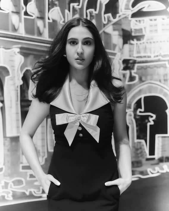 Sara Ali Khan Is Getting A Lot Of Attention In Her Monochrome Pictures - SEE PICS