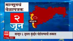 Monsoon Maharashtra : मान्सून 6 दिवसआधीच अंदमानच्या समुद्रात, महाराष्ट्रात कधी धडकणार?