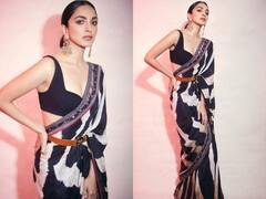 Bhool Bhulaiyaa 2 के प्रमोशन के लिए साड़ी में निकलीं कियारा आडवाणी, खूबसूरती ने जीता दिल