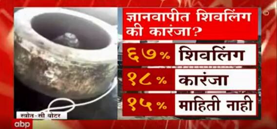 Gyanvapi Masjid Case : ज्ञानवापीत शिवलिंग की कारंजा? ABP Majha