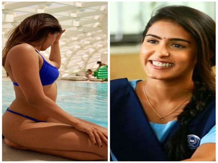 Comali, Puppy Fame Samyuktha Hegde Latest Bikini Photoshoot will Grab your Eyes Samyuktha: ஸ்கூல் கேர்ள்லாக நடித்த நடிகை பிகினியில் நடத்திய போட்டோஷூட்..!