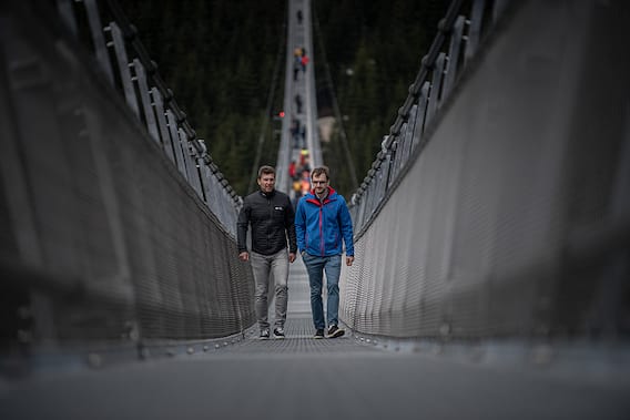 IN PICS | 'Sky High': World's Longest Pedestrian Suspension Bridge Opens In Czech Republic