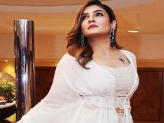 Raveena Tandon Photos: వన్నె తగ్గని అందమైన చందమామ రవీనా