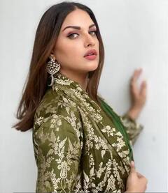 ਗ੍ਰੀਨ ਸਾੜੀ 'ਚ ਕਾਤਲਾਨਾ ਪੋਜ਼ ਦਿੰਦੀ ਨਜ਼ਰ ਆਈ Himanshi Khurrana