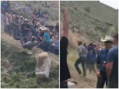 Watch: शर्त को पूरा करने के लिए लुढ़कते हुए पहाड़ी के नीचे गिरा शख्स, दिल-दहला देगा वीडियो