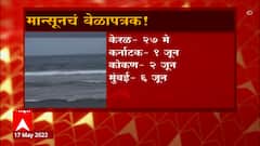 Monsoon update 2022 : मान्सुन 6 जूनला मुंबईत, तर 11 जूनला मराठवाड्यात पोहचण्याचा अंदाज : ABP Majha