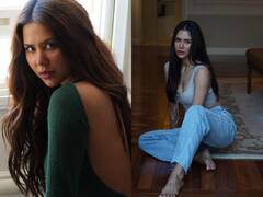 Sonam Bajwa Latest Photos: डीपनेक टॉप में पंजाबी एक्ट्रेस Sonam Bajwa ने दिखाया ग्लैमरस अवतार, फ्लोर पर बैठकर दिए कातिलाना पोज