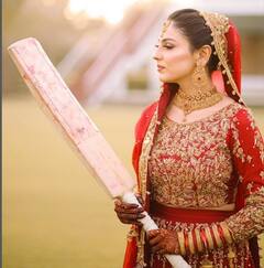 આ પાકિસ્તાની મહિલા ક્રિકેટરે ક્રિકેટની થીમ પર કરાવ્યું ફોટોશૂટ, તસવીરો જોતા જ રહી જશો