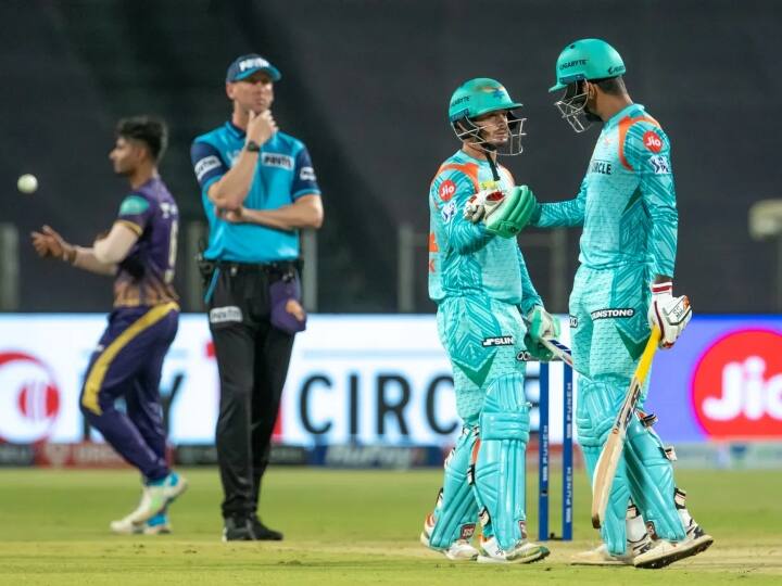 KKR vs LSG:  Quinton de Kock and KL Rahul set new IPL record for highest opening wicket partnership KKR vs LSG: ક્વિન્ટન ડિકોક અને કેએલ રાહુલે રચ્યો ઇતિહાસ, IPLના ઇતિહાસની સૌથી મોટી ઓપનિંગ પાર્ટનરશીપ કરી