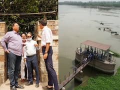 Delhi Water Crisis: यमुना नदी में घटा पानी का स्तर, जल मंत्री सत्येंद्र जैन ने किया वजीराबाद बैराज का निरीक्षण